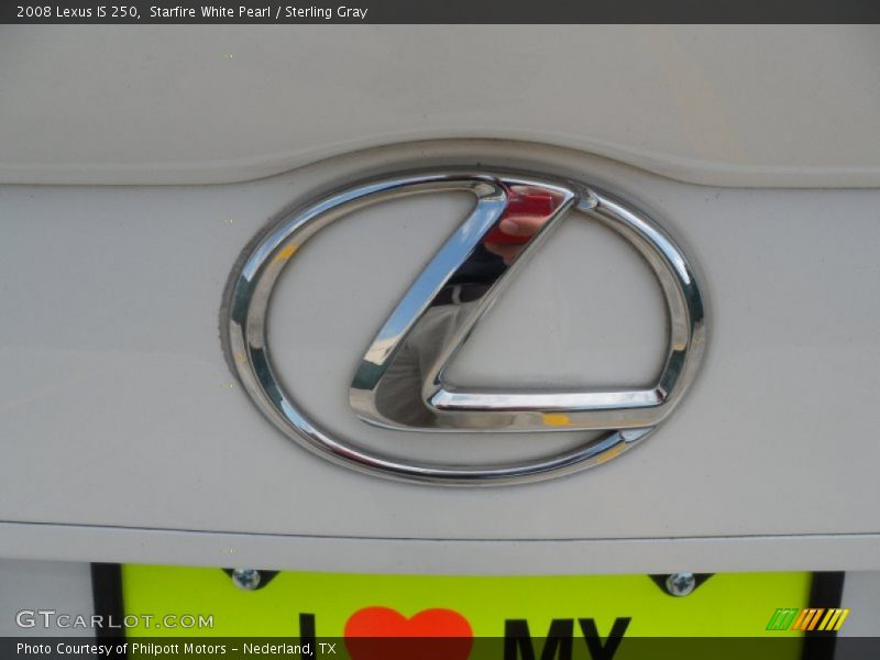 Starfire White Pearl / Sterling Gray 2008 Lexus IS 250