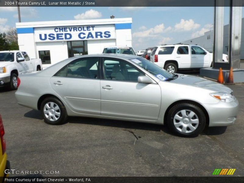 Lunar Mist Metallic / Stone 2004 Toyota Camry LE