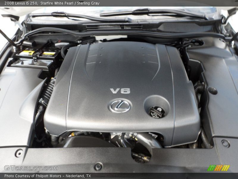 Starfire White Pearl / Sterling Gray 2008 Lexus IS 250