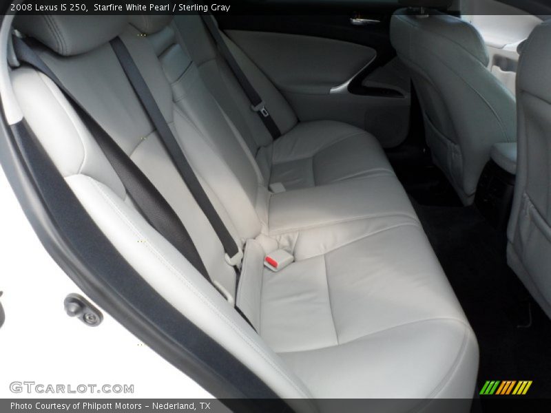 Starfire White Pearl / Sterling Gray 2008 Lexus IS 250