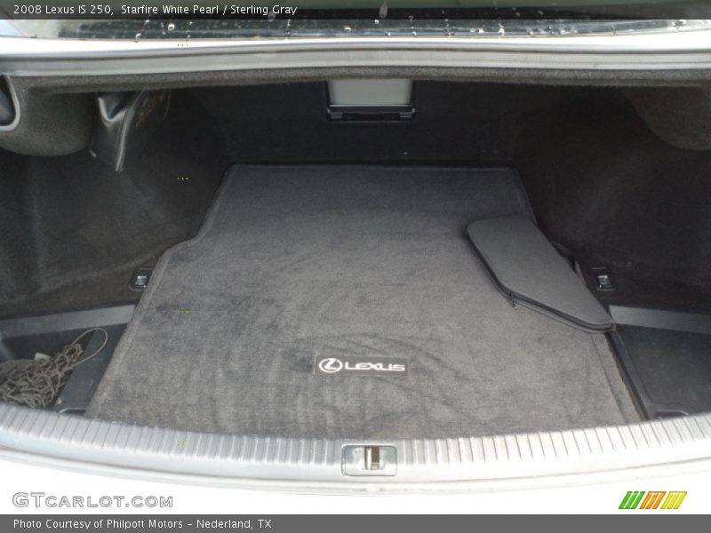 Starfire White Pearl / Sterling Gray 2008 Lexus IS 250
