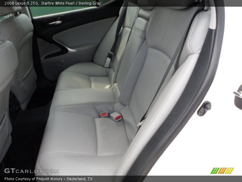 Starfire White Pearl / Sterling Gray 2008 Lexus IS 250