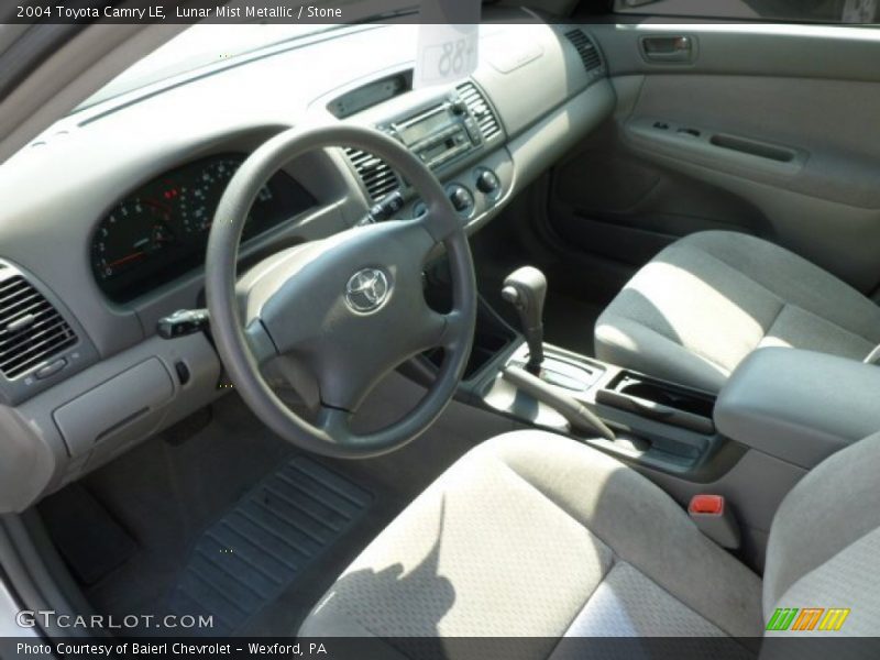 Lunar Mist Metallic / Stone 2004 Toyota Camry LE