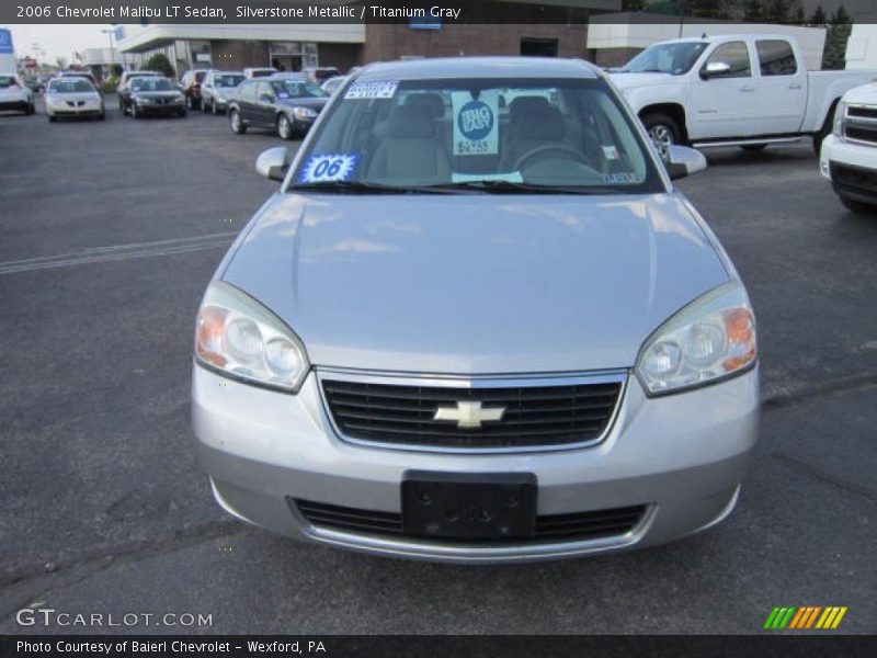 Silverstone Metallic / Titanium Gray 2006 Chevrolet Malibu LT Sedan