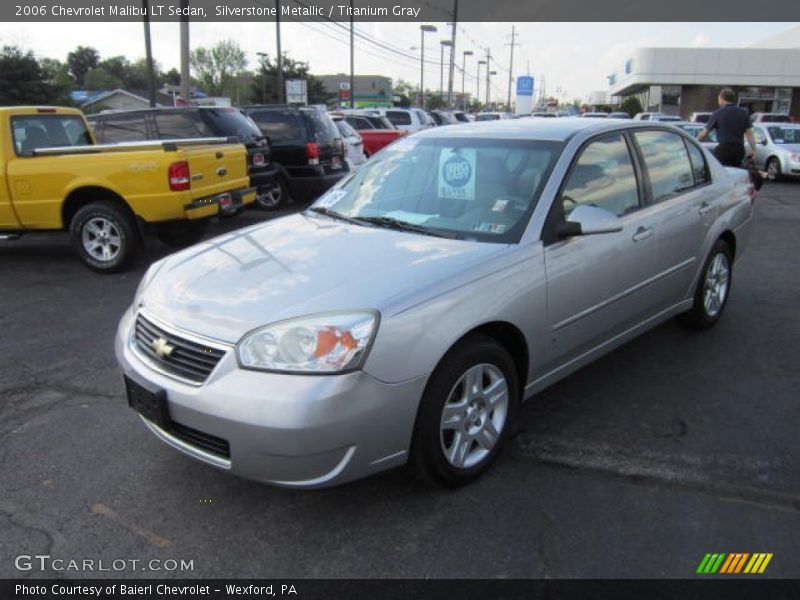 Silverstone Metallic / Titanium Gray 2006 Chevrolet Malibu LT Sedan