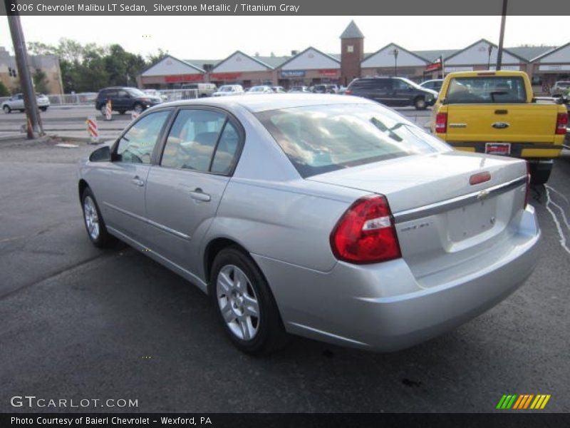 Silverstone Metallic / Titanium Gray 2006 Chevrolet Malibu LT Sedan
