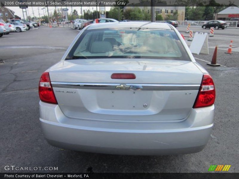 Silverstone Metallic / Titanium Gray 2006 Chevrolet Malibu LT Sedan