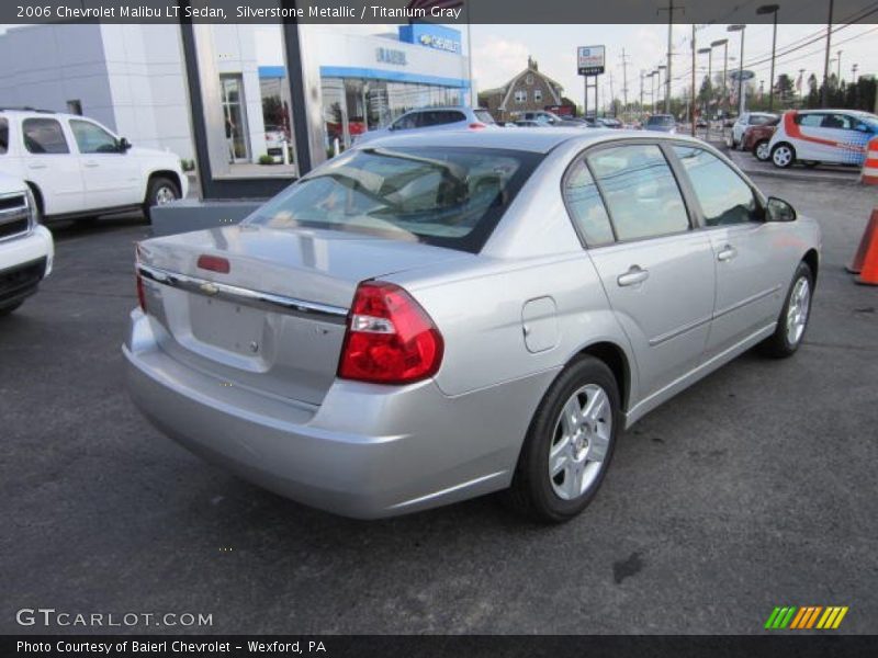 Silverstone Metallic / Titanium Gray 2006 Chevrolet Malibu LT Sedan
