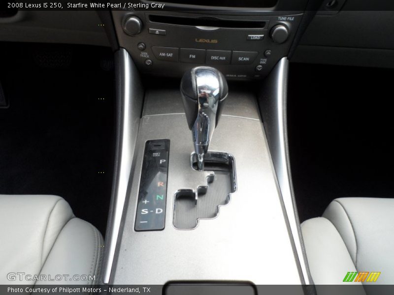 Starfire White Pearl / Sterling Gray 2008 Lexus IS 250