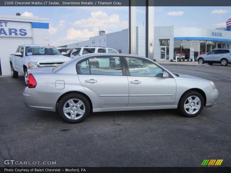 Silverstone Metallic / Titanium Gray 2006 Chevrolet Malibu LT Sedan
