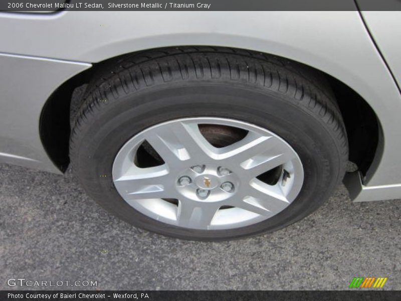 Silverstone Metallic / Titanium Gray 2006 Chevrolet Malibu LT Sedan