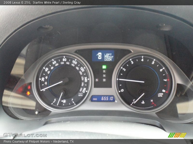 Starfire White Pearl / Sterling Gray 2008 Lexus IS 250