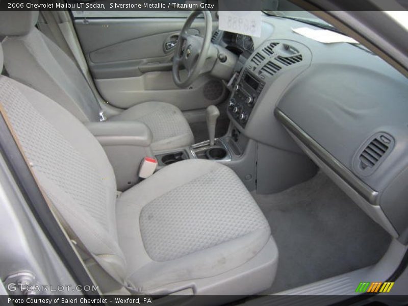 Silverstone Metallic / Titanium Gray 2006 Chevrolet Malibu LT Sedan