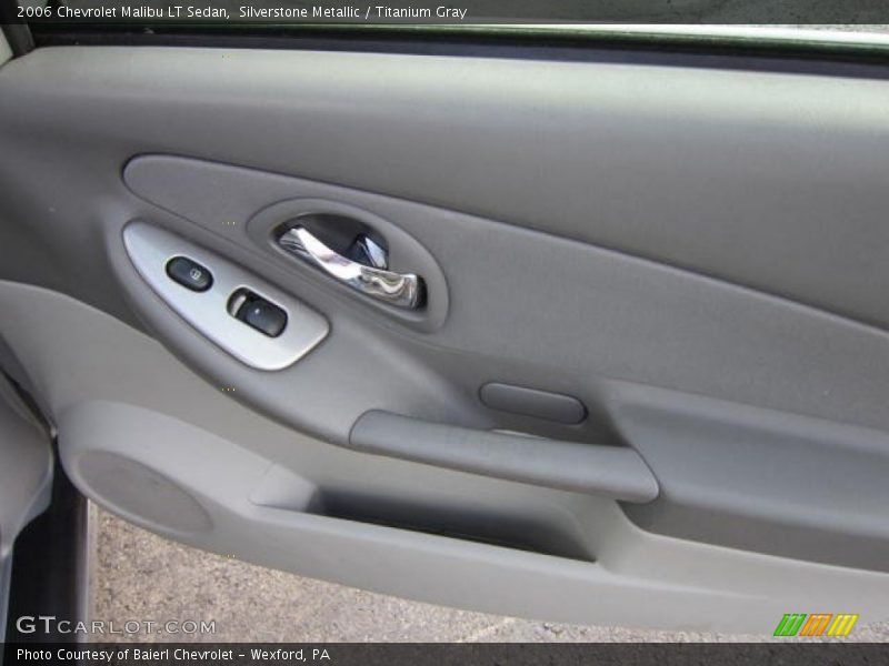 Silverstone Metallic / Titanium Gray 2006 Chevrolet Malibu LT Sedan