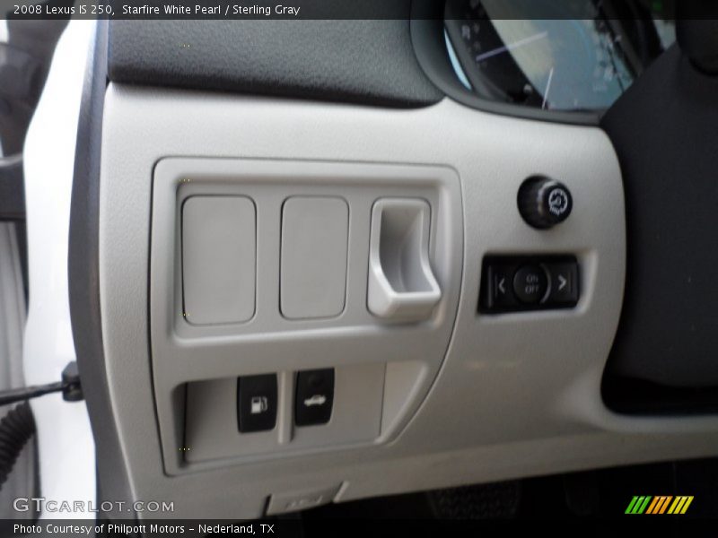 Starfire White Pearl / Sterling Gray 2008 Lexus IS 250