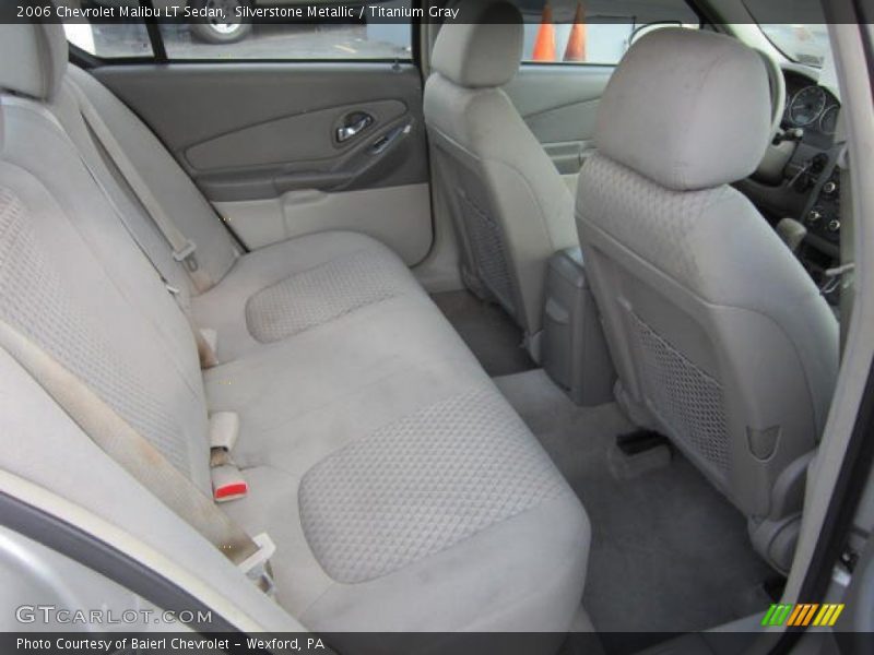 Silverstone Metallic / Titanium Gray 2006 Chevrolet Malibu LT Sedan