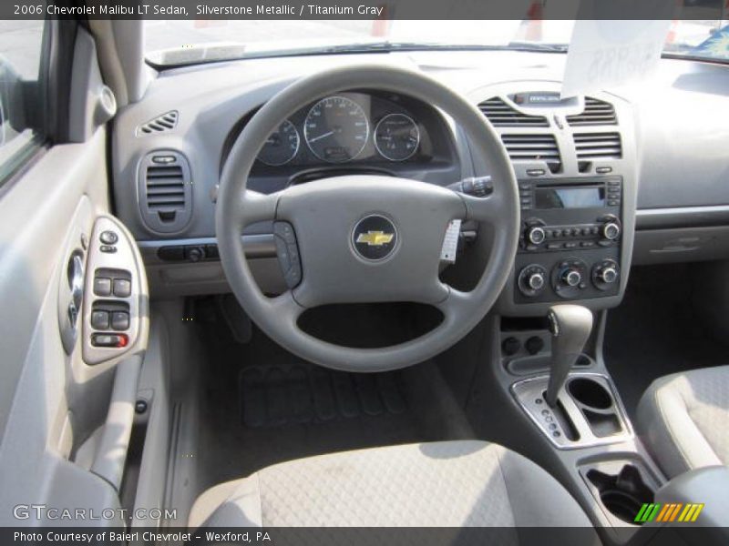Silverstone Metallic / Titanium Gray 2006 Chevrolet Malibu LT Sedan
