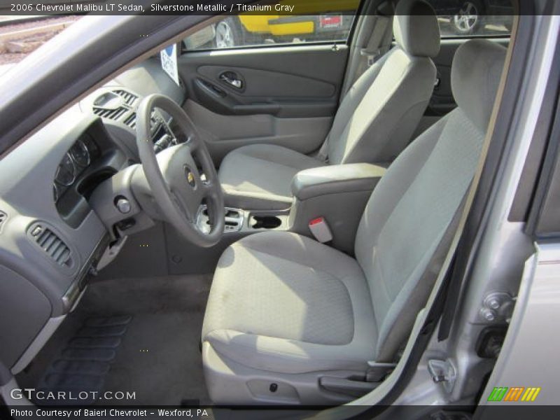 Silverstone Metallic / Titanium Gray 2006 Chevrolet Malibu LT Sedan