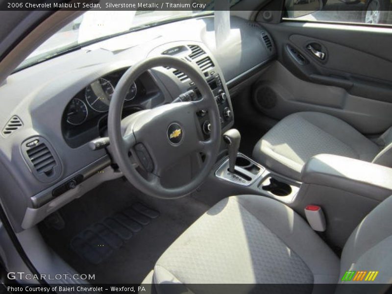 Silverstone Metallic / Titanium Gray 2006 Chevrolet Malibu LT Sedan