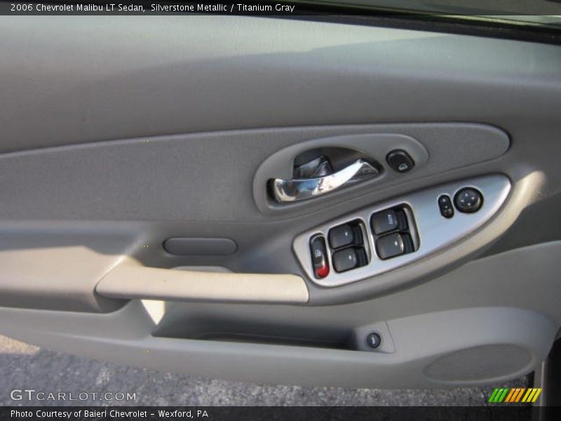 Silverstone Metallic / Titanium Gray 2006 Chevrolet Malibu LT Sedan
