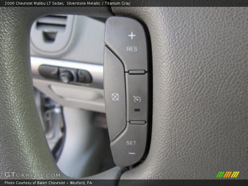 Silverstone Metallic / Titanium Gray 2006 Chevrolet Malibu LT Sedan