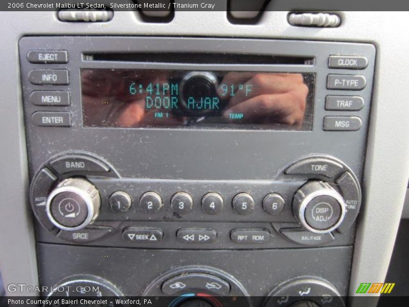 Silverstone Metallic / Titanium Gray 2006 Chevrolet Malibu LT Sedan
