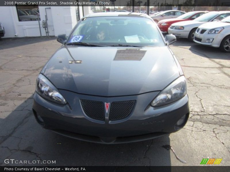 Shadow Gray Metallic / Ebony 2008 Pontiac Grand Prix Sedan
