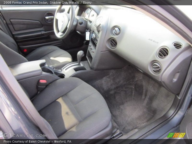 Shadow Gray Metallic / Ebony 2008 Pontiac Grand Prix Sedan