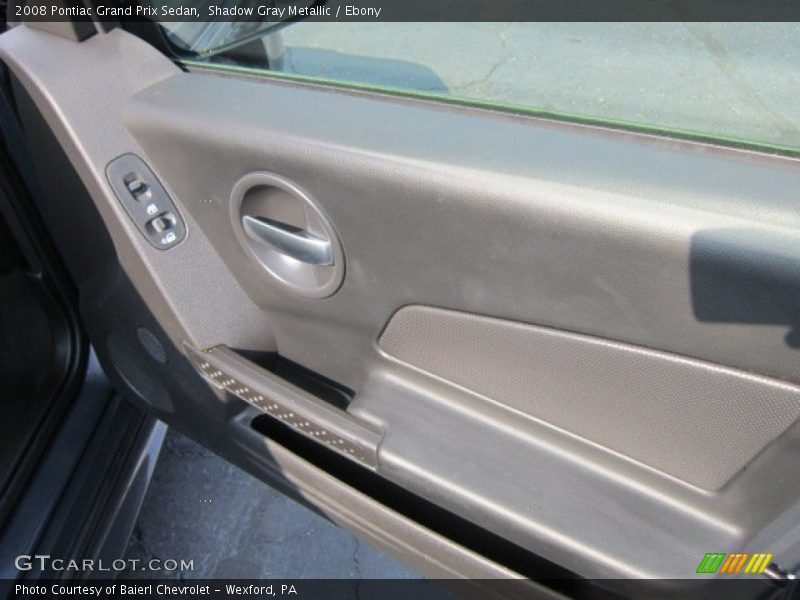 Shadow Gray Metallic / Ebony 2008 Pontiac Grand Prix Sedan