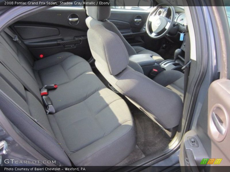 Shadow Gray Metallic / Ebony 2008 Pontiac Grand Prix Sedan