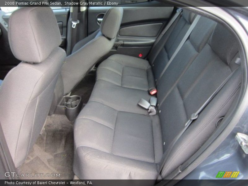 Shadow Gray Metallic / Ebony 2008 Pontiac Grand Prix Sedan