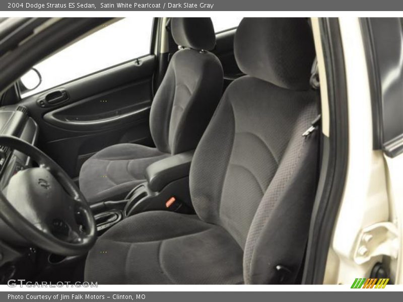 Satin White Pearlcoat / Dark Slate Gray 2004 Dodge Stratus ES Sedan