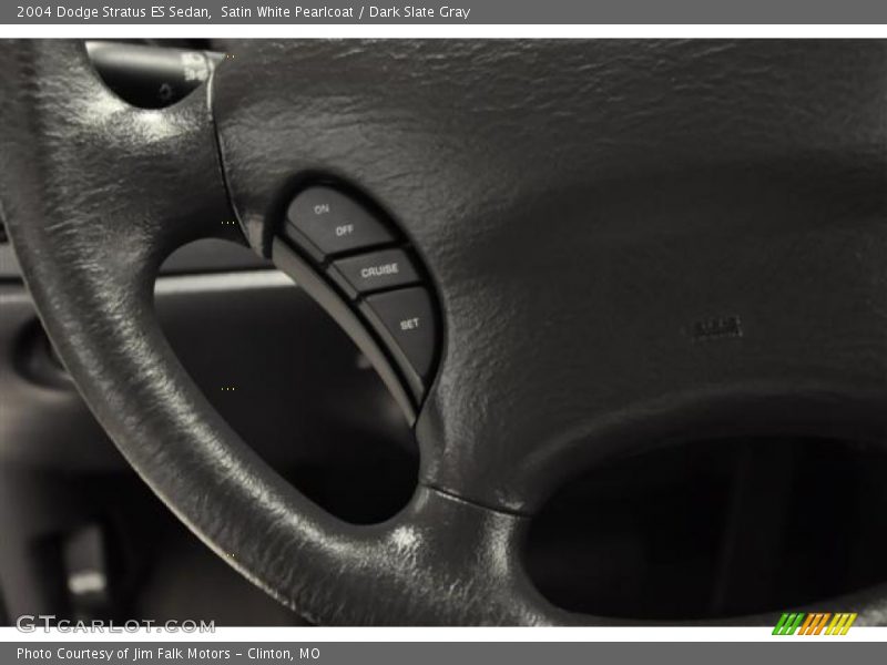 Satin White Pearlcoat / Dark Slate Gray 2004 Dodge Stratus ES Sedan
