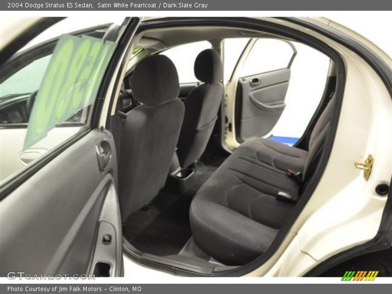 Satin White Pearlcoat / Dark Slate Gray 2004 Dodge Stratus ES Sedan