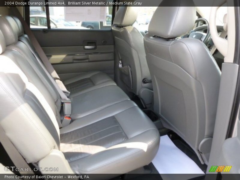 Brilliant Silver Metallic / Medium Slate Gray 2004 Dodge Durango Limited 4x4