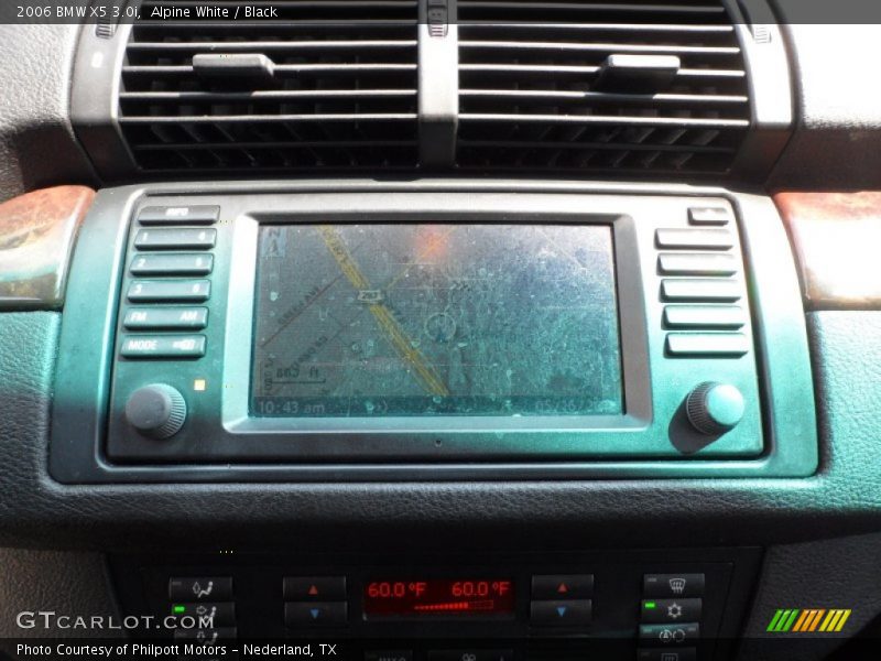 Alpine White / Black 2006 BMW X5 3.0i