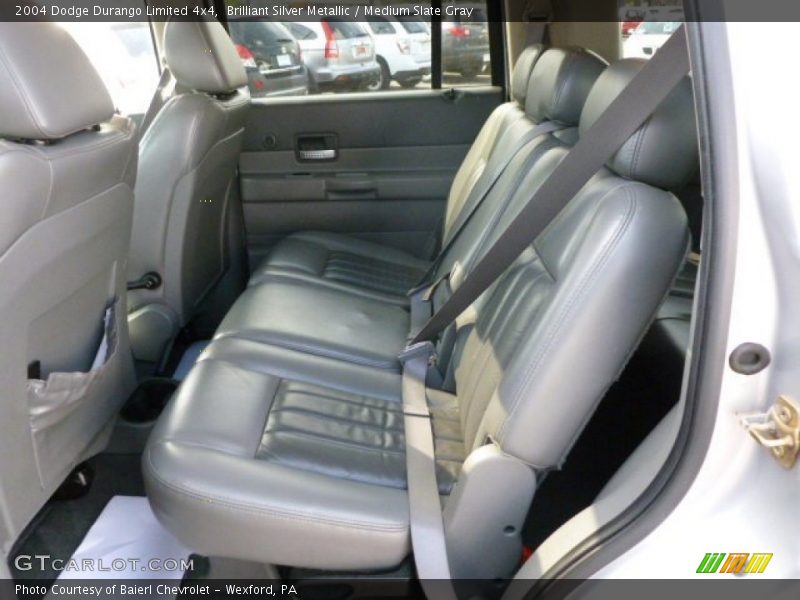 Brilliant Silver Metallic / Medium Slate Gray 2004 Dodge Durango Limited 4x4