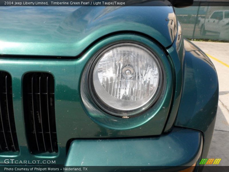 Timberline Green Pearl / Light Taupe/Taupe 2004 Jeep Liberty Limited