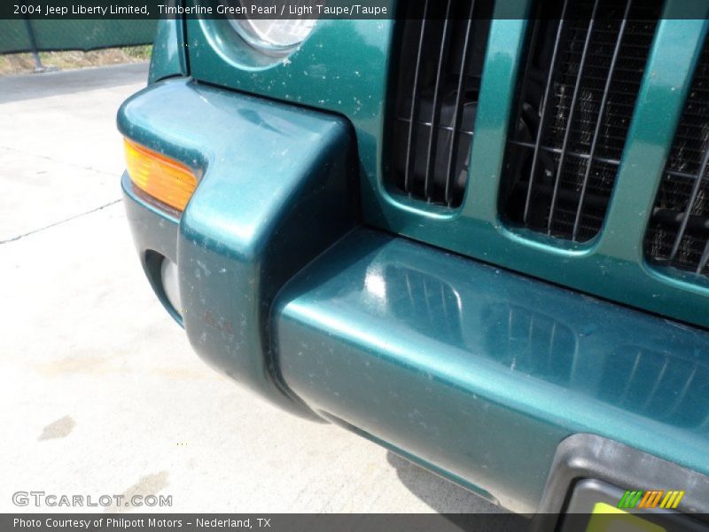 Timberline Green Pearl / Light Taupe/Taupe 2004 Jeep Liberty Limited