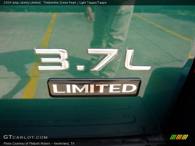 Timberline Green Pearl / Light Taupe/Taupe 2004 Jeep Liberty Limited