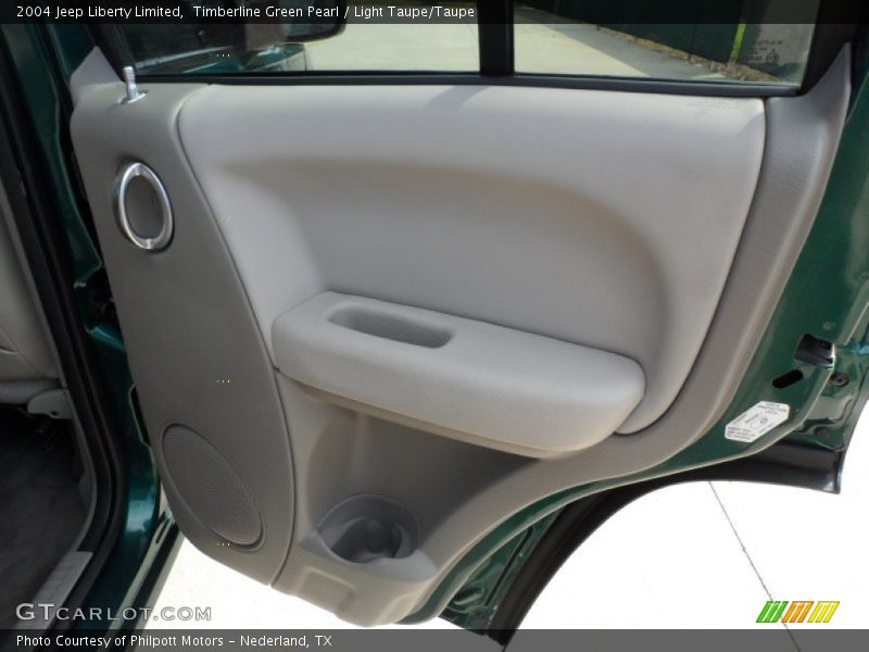 Timberline Green Pearl / Light Taupe/Taupe 2004 Jeep Liberty Limited