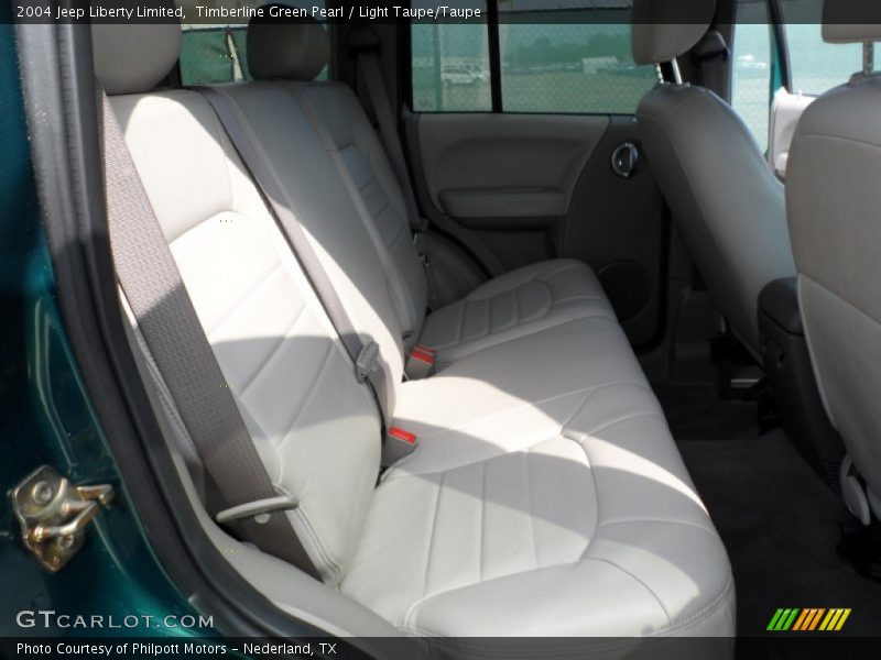 Timberline Green Pearl / Light Taupe/Taupe 2004 Jeep Liberty Limited