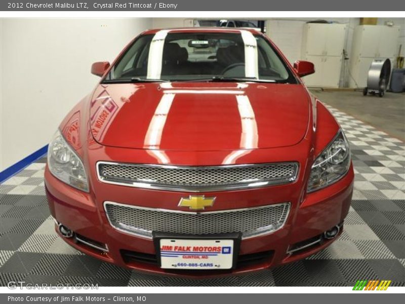 Crystal Red Tintcoat / Ebony 2012 Chevrolet Malibu LTZ