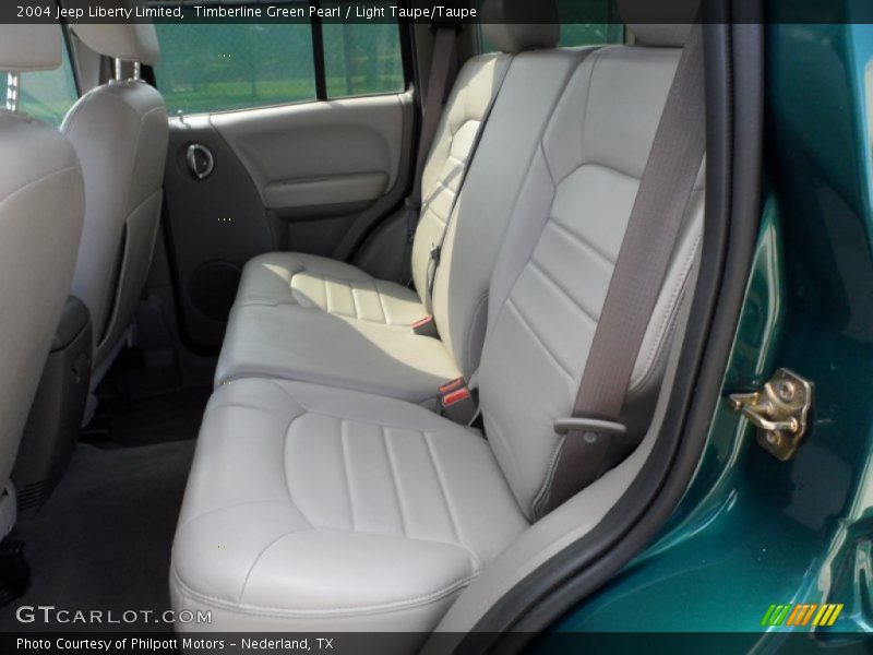 Timberline Green Pearl / Light Taupe/Taupe 2004 Jeep Liberty Limited