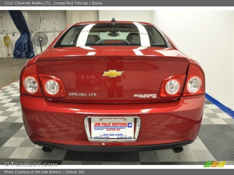 Crystal Red Tintcoat / Ebony 2012 Chevrolet Malibu LTZ