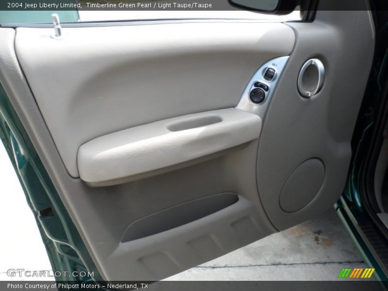Timberline Green Pearl / Light Taupe/Taupe 2004 Jeep Liberty Limited