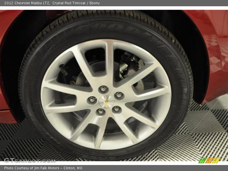 Crystal Red Tintcoat / Ebony 2012 Chevrolet Malibu LTZ