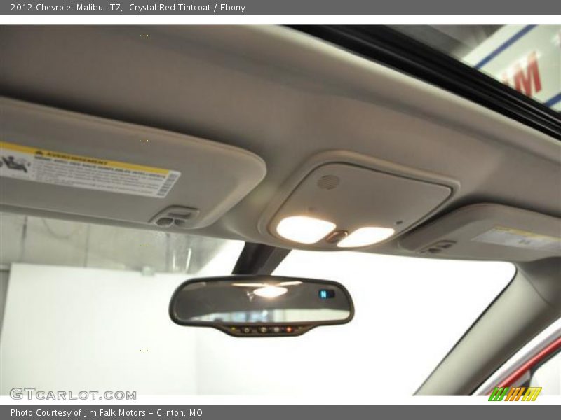 Crystal Red Tintcoat / Ebony 2012 Chevrolet Malibu LTZ