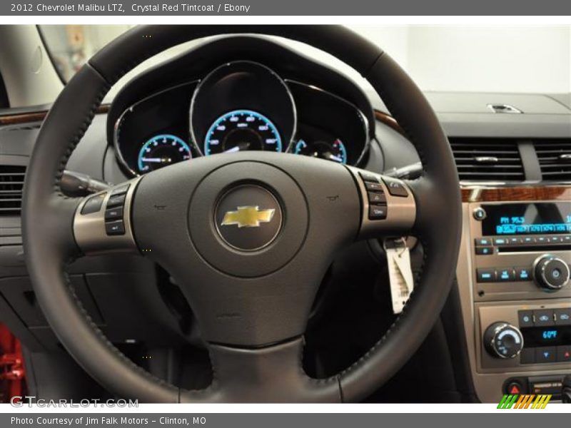 Crystal Red Tintcoat / Ebony 2012 Chevrolet Malibu LTZ