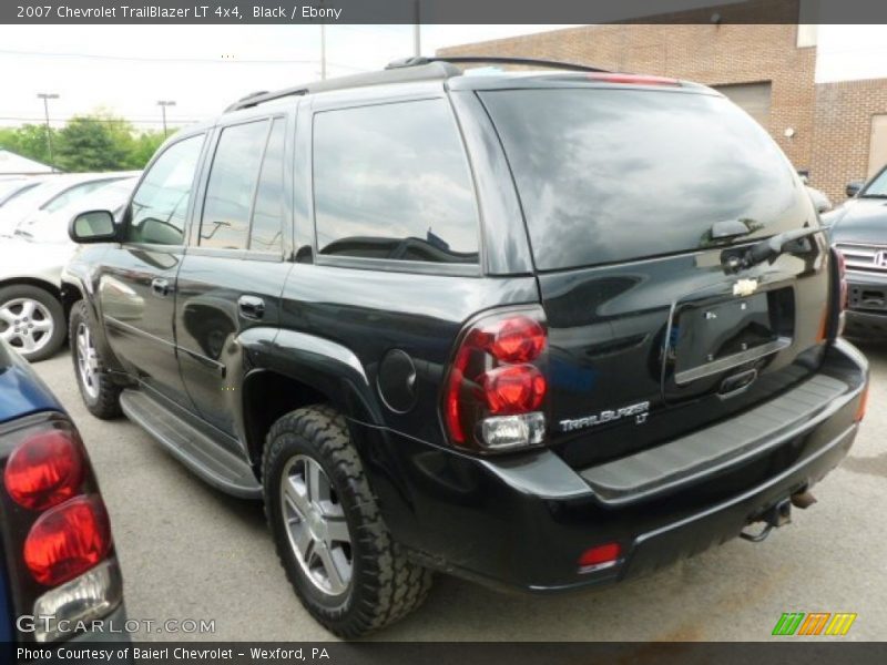 Black / Ebony 2007 Chevrolet TrailBlazer LT 4x4